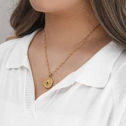Talia Compass Necklace