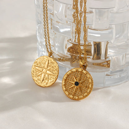 Talia Compass Necklace