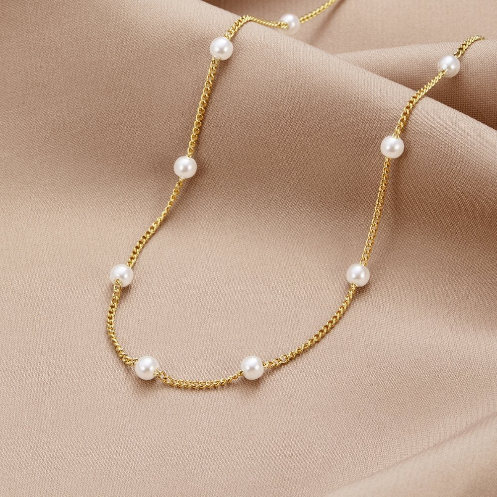 Saanvi Pearl Necklace