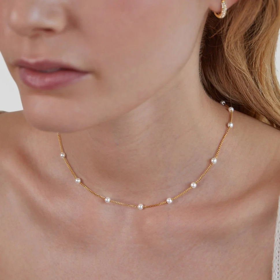 Saanvi Pearl Necklace