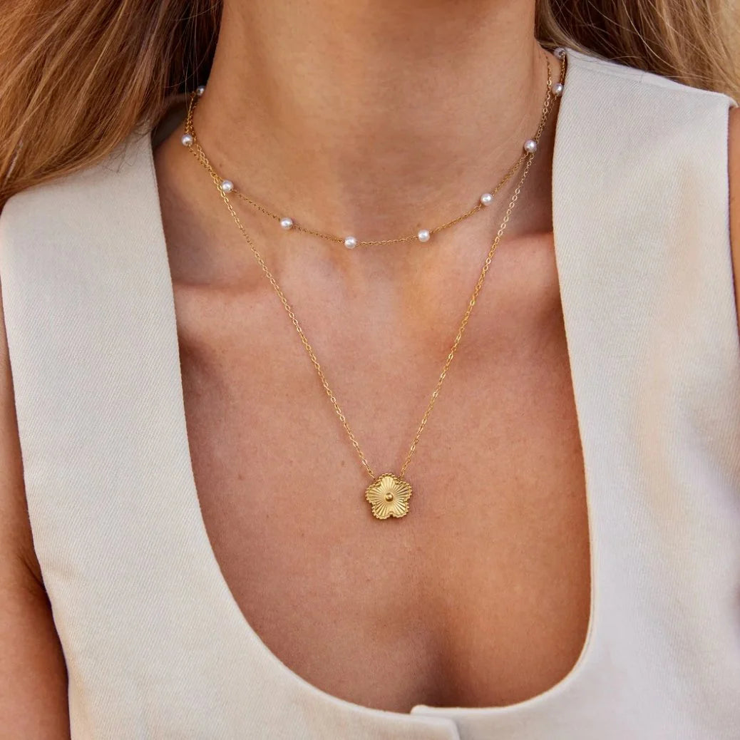 Saanvi Pearl Necklace