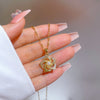 Orient's Flower Pearl Pendant