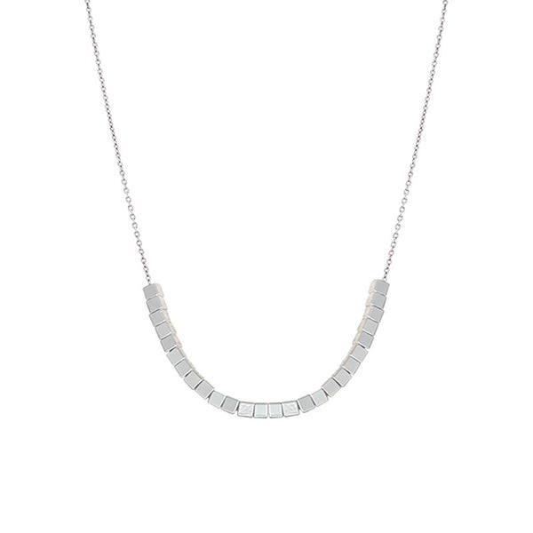 Emilia Silver Link Necklace