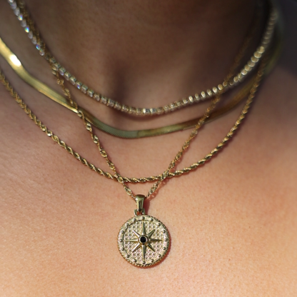 Talia Compass Necklace