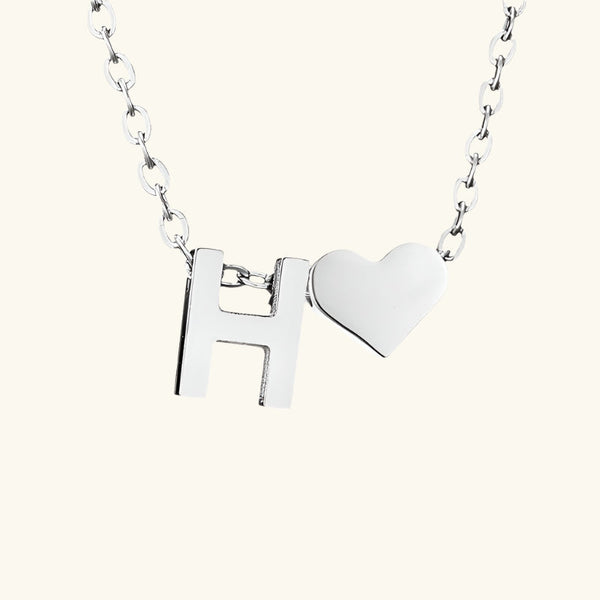 Amour Initial Necklace