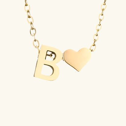 Amour Initial Necklace