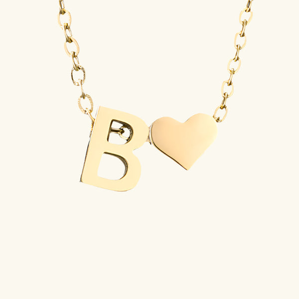 Amour Initial Necklace
