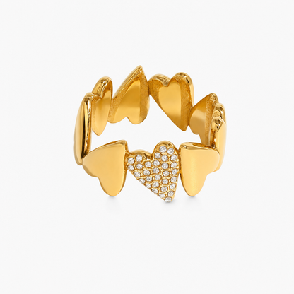 Aurora Hearts Ring