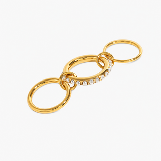 Seraphine Pearl Stacked Ring
