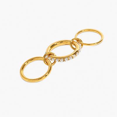 Seraphine Pearl Stacked Ring