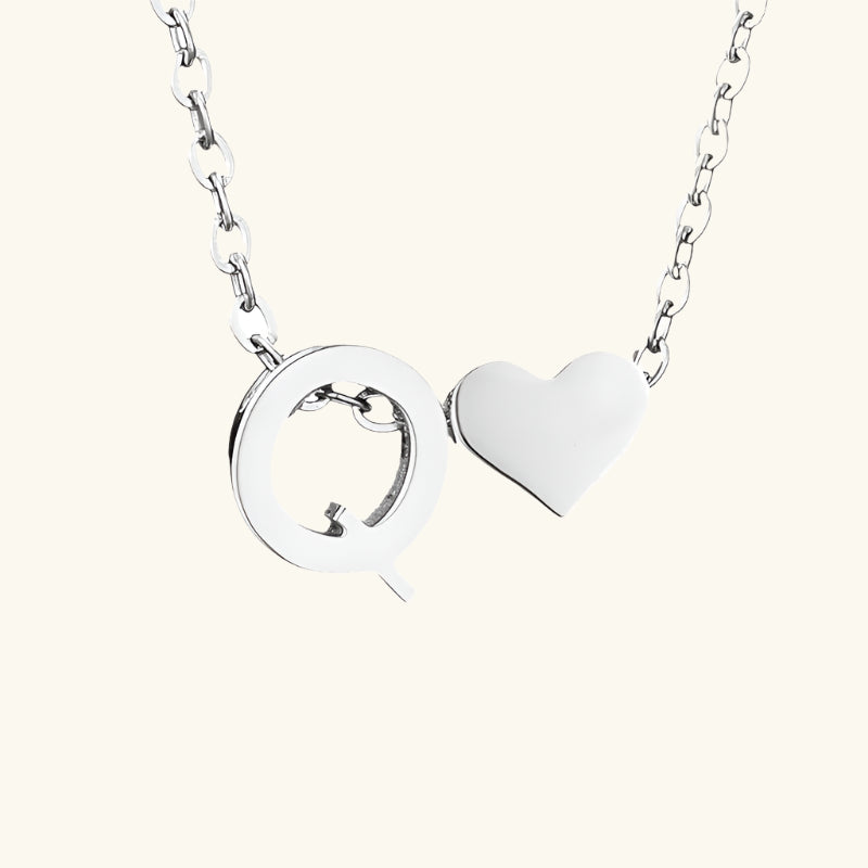 Amour Initial Necklace