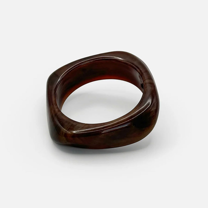 Capri Cuff Bangle - Chocolate