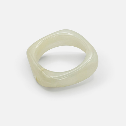 Capri Cuff Bangle - Cream