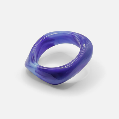 Capri Cuff Bangle - Grape