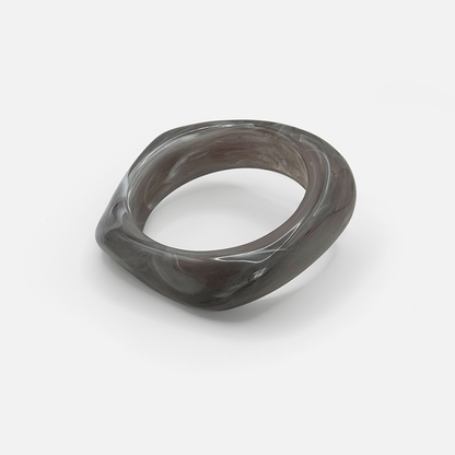 Capri Cuff Bangle - Grigio
