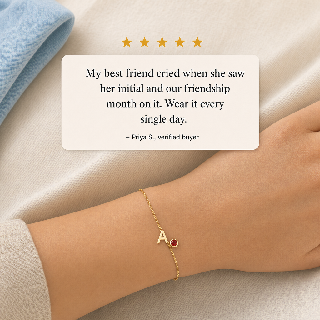 Colette bracelet - five star customer review