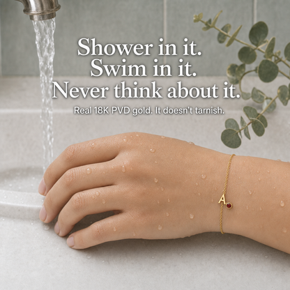 Colette bracelet - waterproof, shower and swim safe