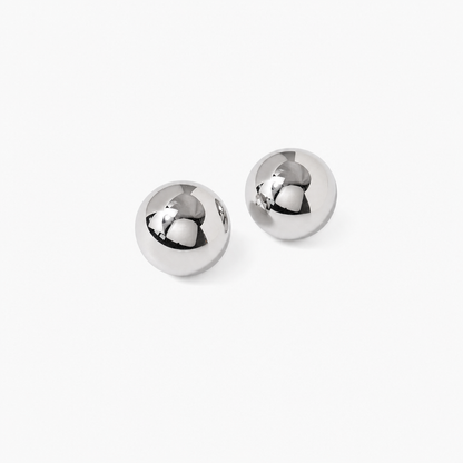 Cosmic Orb Earrings (Silver)
