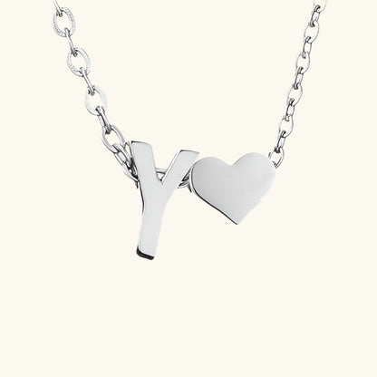 Amour Initial Necklace