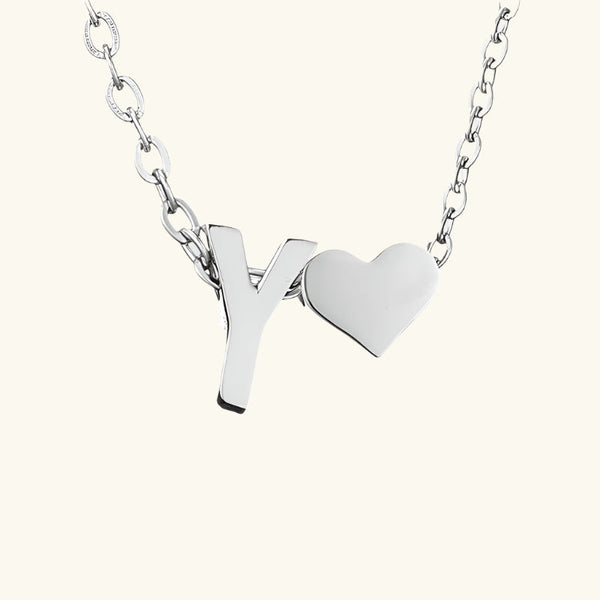 Amour Initial Necklace