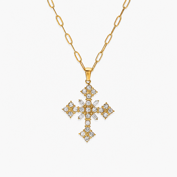 Divina Cross Necklace