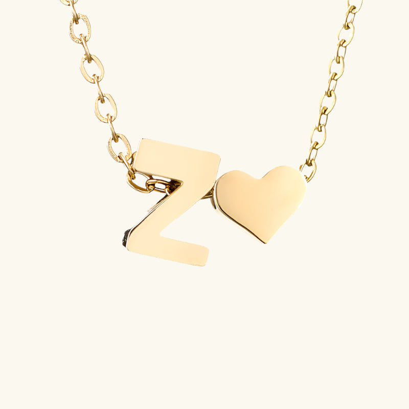 Amour Initial Necklace