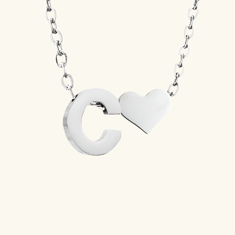 Amour Initial Necklace
