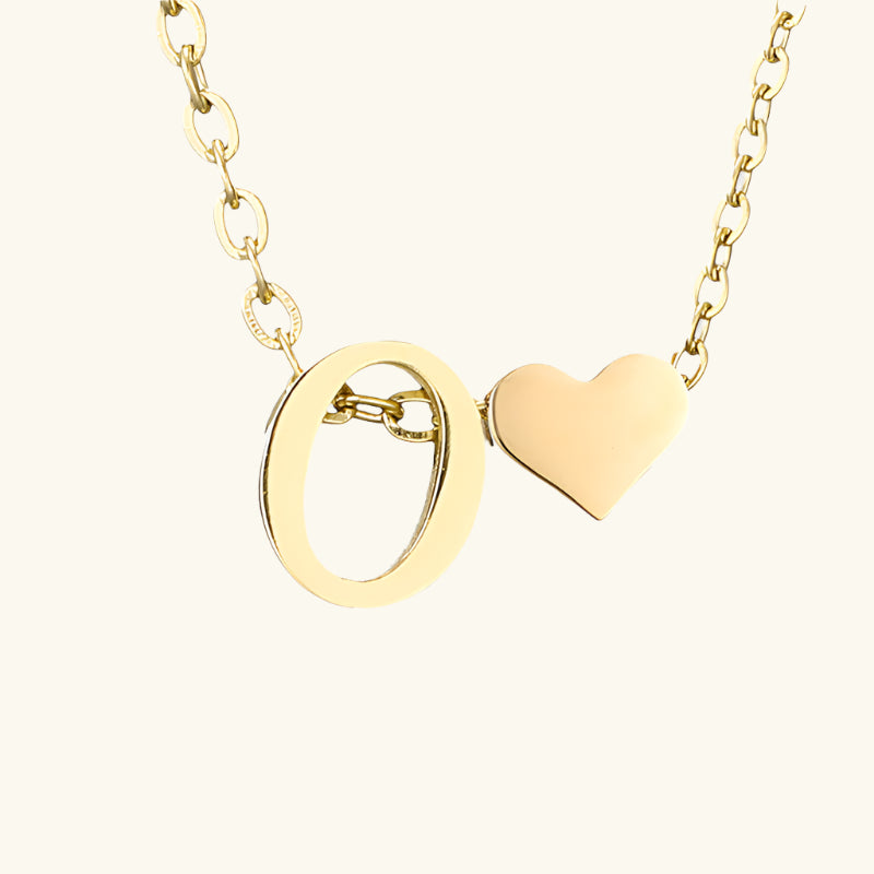 Amour Initial Necklace