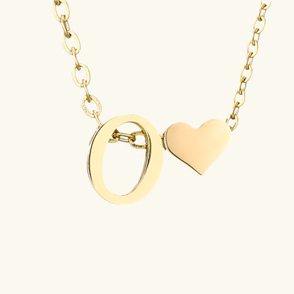 Amour Initial Necklace