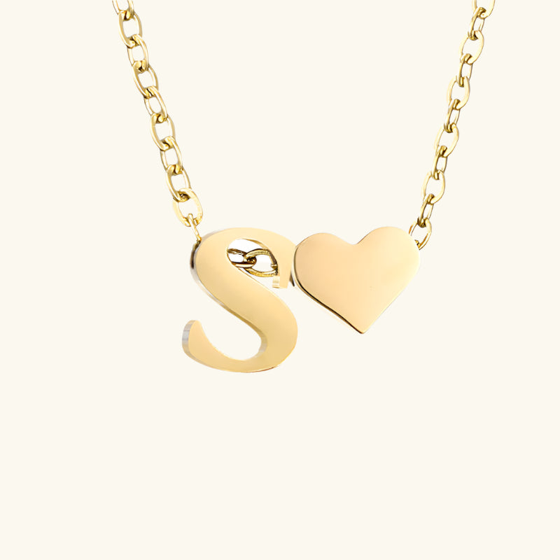 Amour Initial Necklace