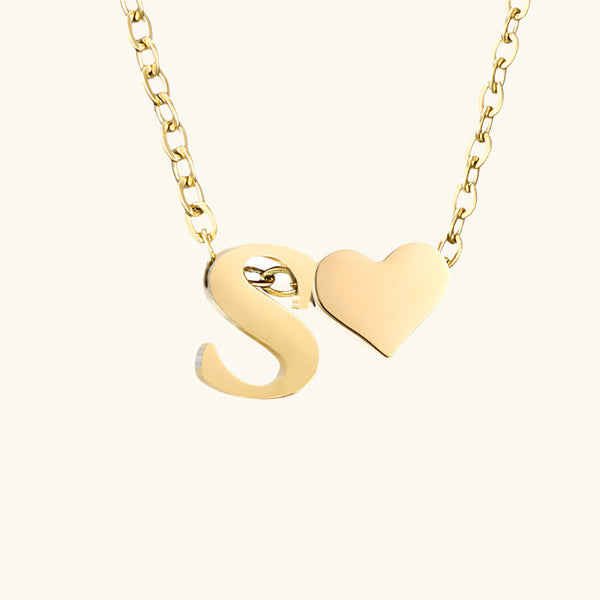 Amour Initial Necklace