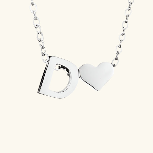 Amour Initial Necklace