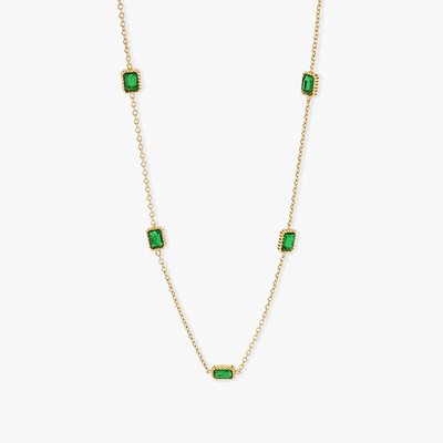 Yara Emerald Necklace
