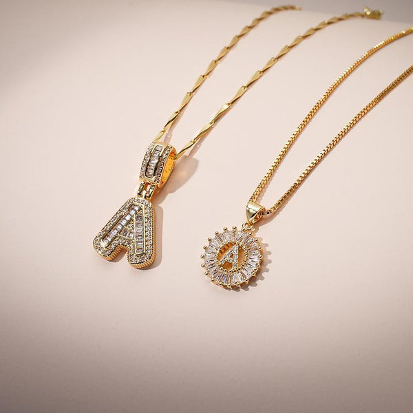 Fioret Initial Letter Necklace