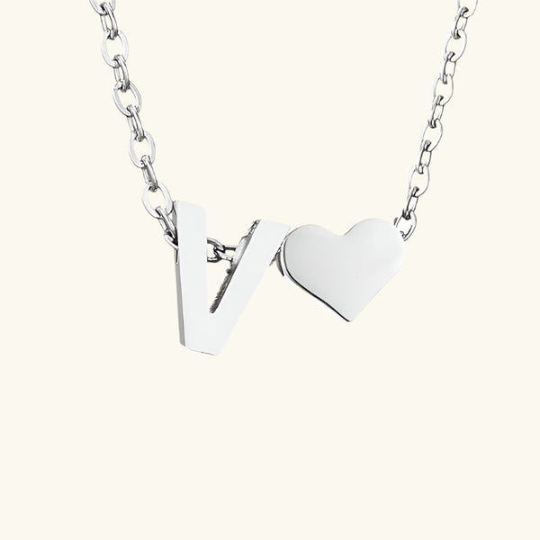 Amour Initial Necklace