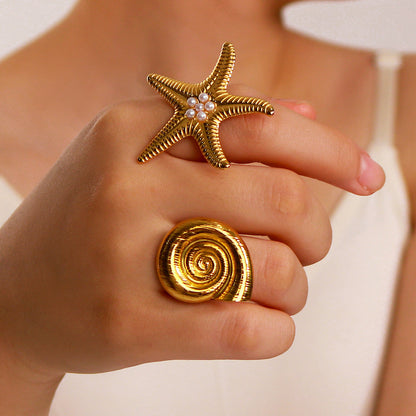 Wisla Starfish Ring