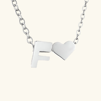Amour Initial Necklace