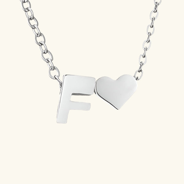 Amour Initial Necklace