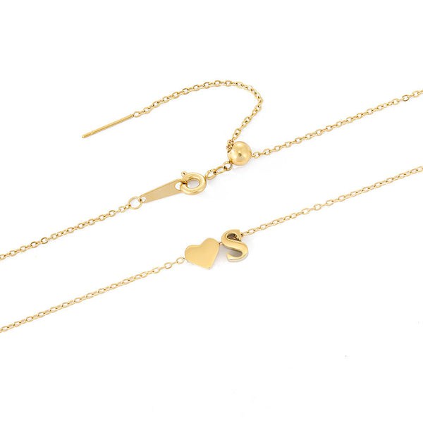Amour Initial Necklace