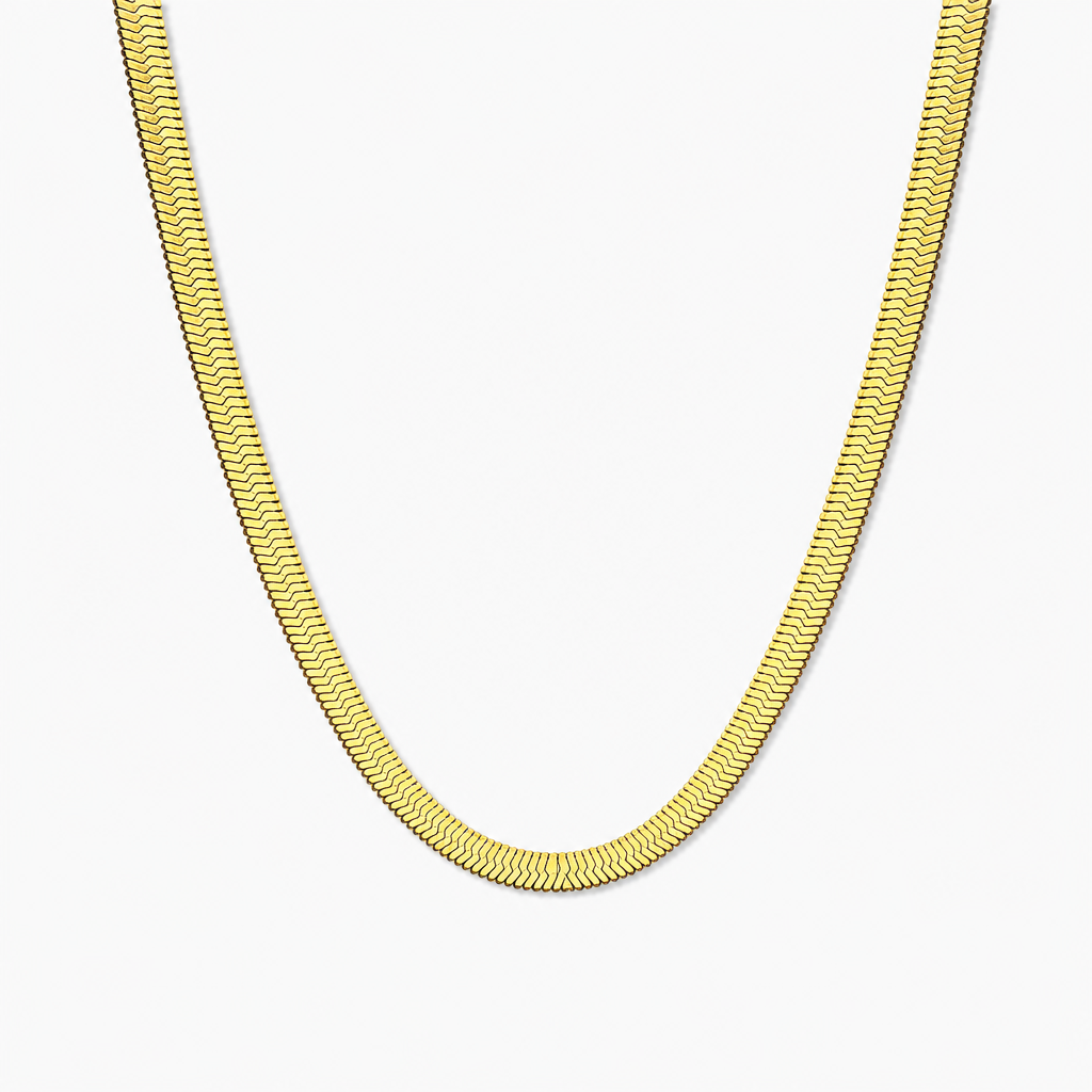 Maren Herringbone Necklace
