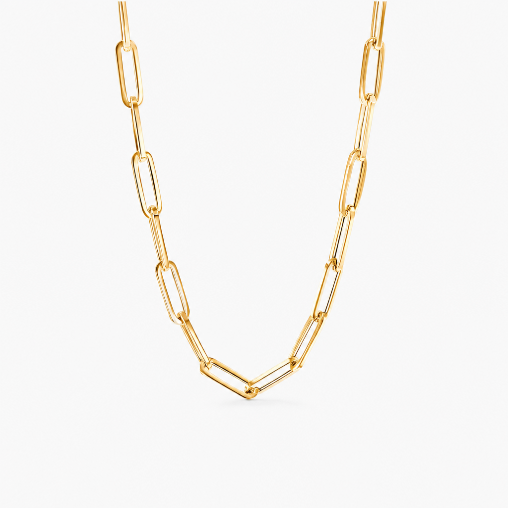 Lennox Paperclip Necklace