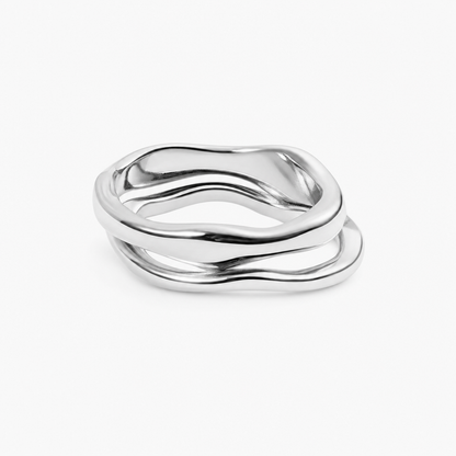 Iris Stacker Ring (Silver)