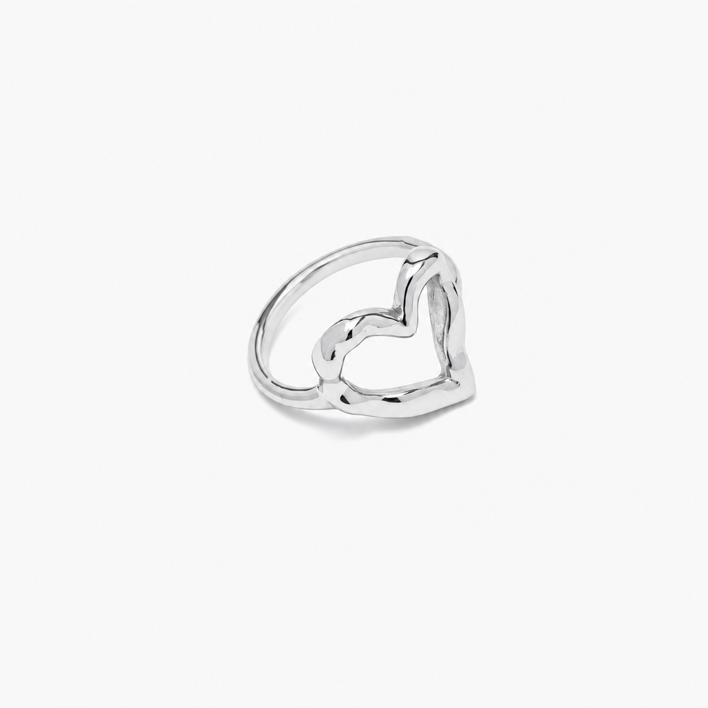 Liesel Heart Ring (Silver)
