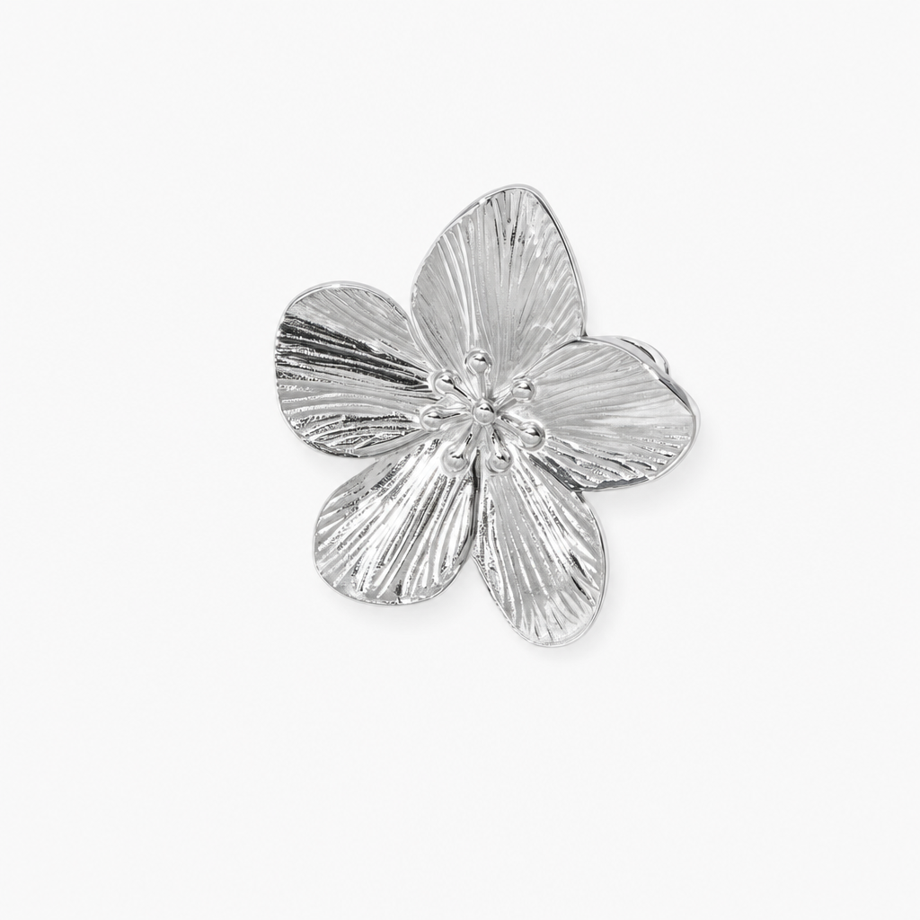 Sabine Petal Ring (Silver)
