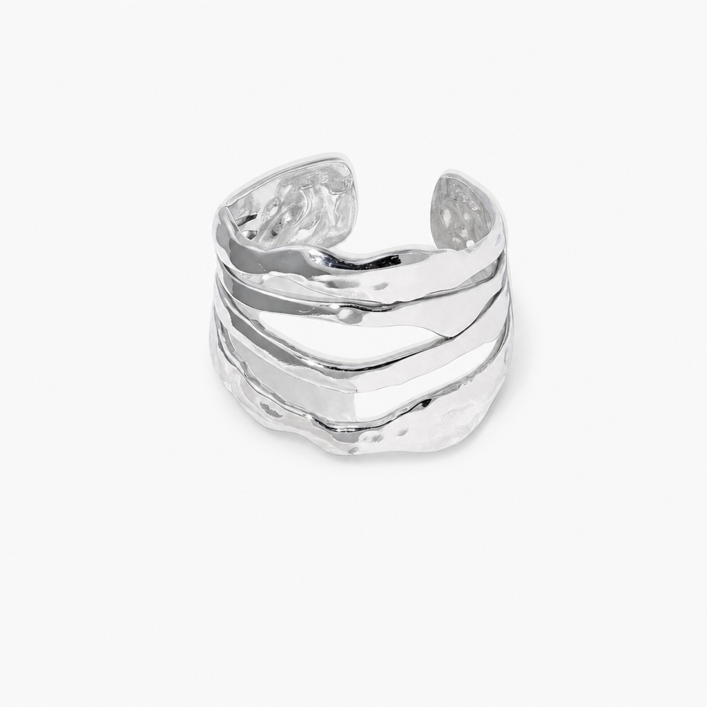 Saoirse Ripple Ring (Silver)