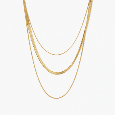 Triple Gleam Necklace