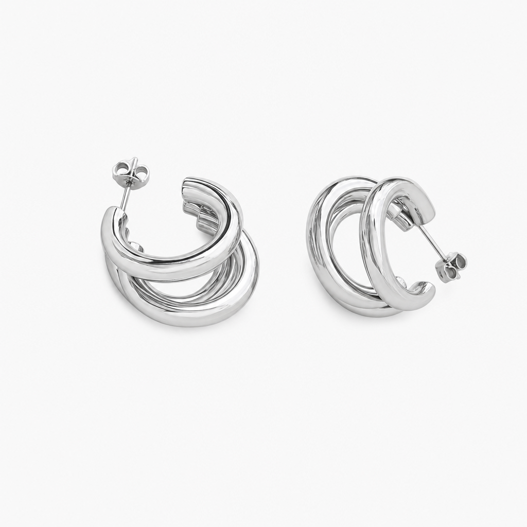 Venice Earrings (Silver)