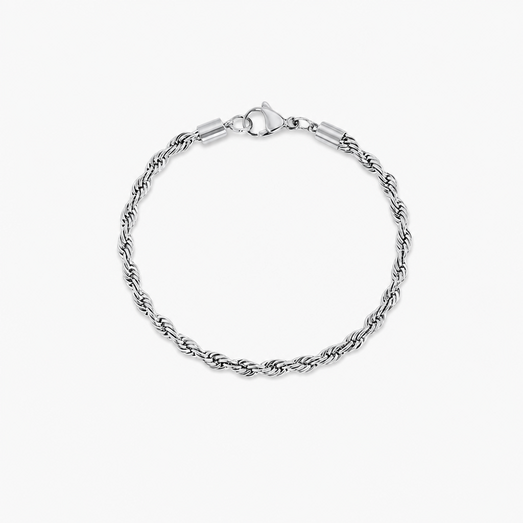 Vesna Rope Bracelet (Silver)