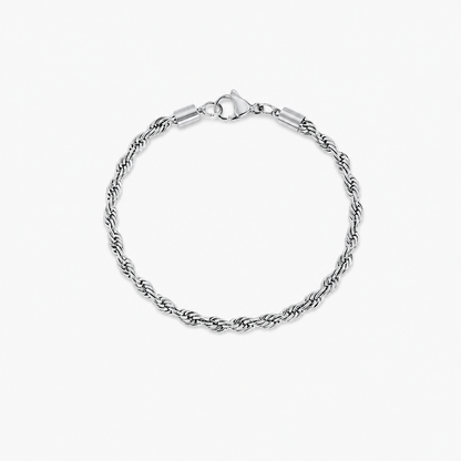 Vesna Rope Bracelet (Silver)