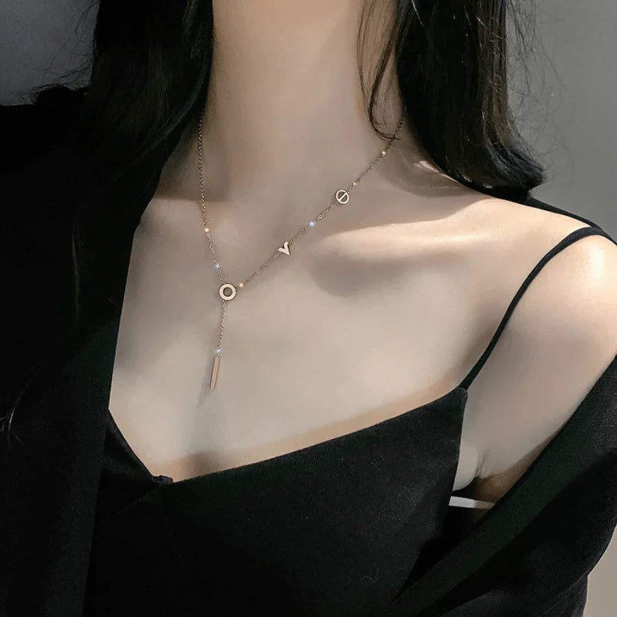 LOVE Lettering Necklace